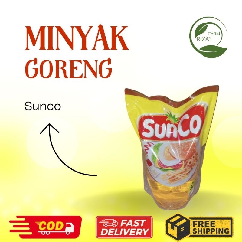 

[Dikirim Instant] Minyak Goreng Sunco 2 Liter