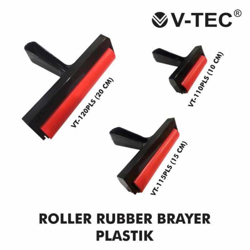 

ROLL KANVAS LUKIS GULUNGAN V-TEC ROLLER RUBBER BRAYER GAGANG PLASTIK