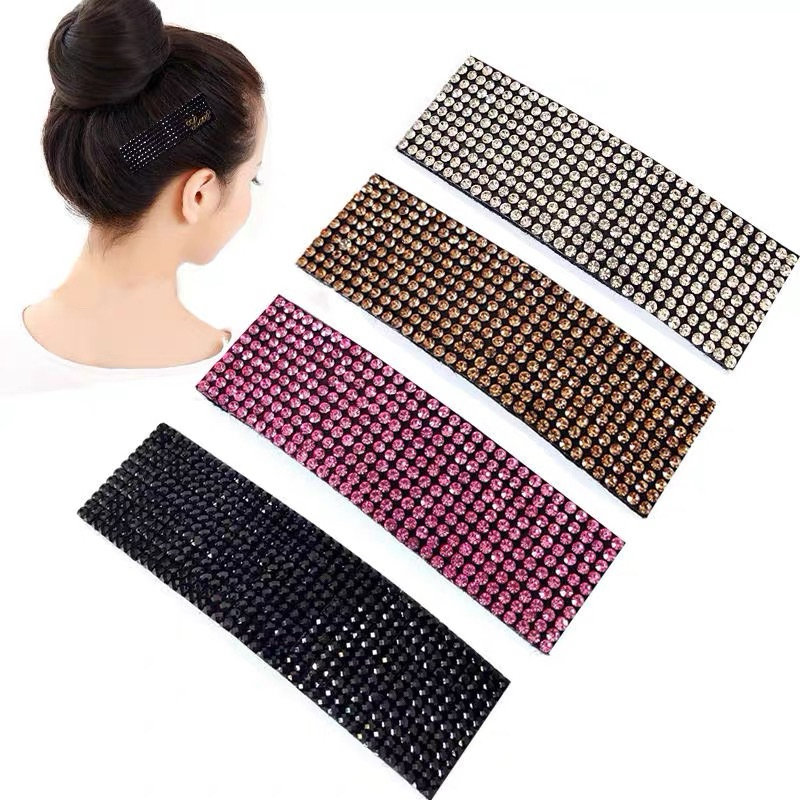 Jepit Poni Korea Kristal Jepitan Rambut Full