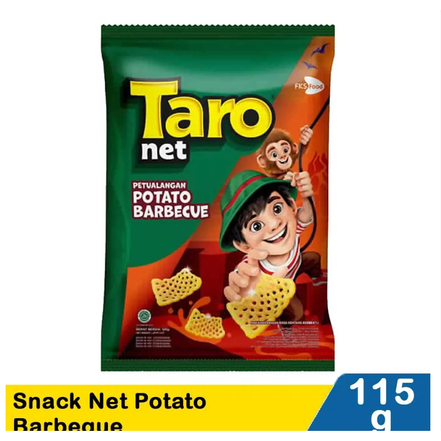 

Taro Snack Net Potato Barbeque 115 Gram