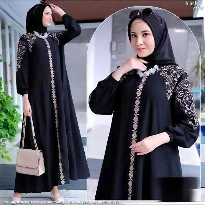 DISKON GAMIS MUSLIM INAYAH DRESS GAMIS KONDANGAN REMAJA PREMIUM SUPER KEREN 2024 GAMIS MURAH