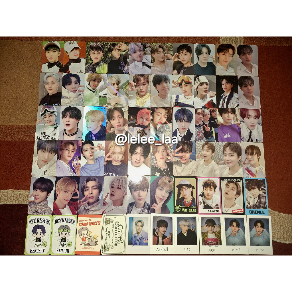 wts || want to sell nct dream 127 mark jeno jaemin jisung chenle ten yuta jaehyun doyoung jungwoo ta