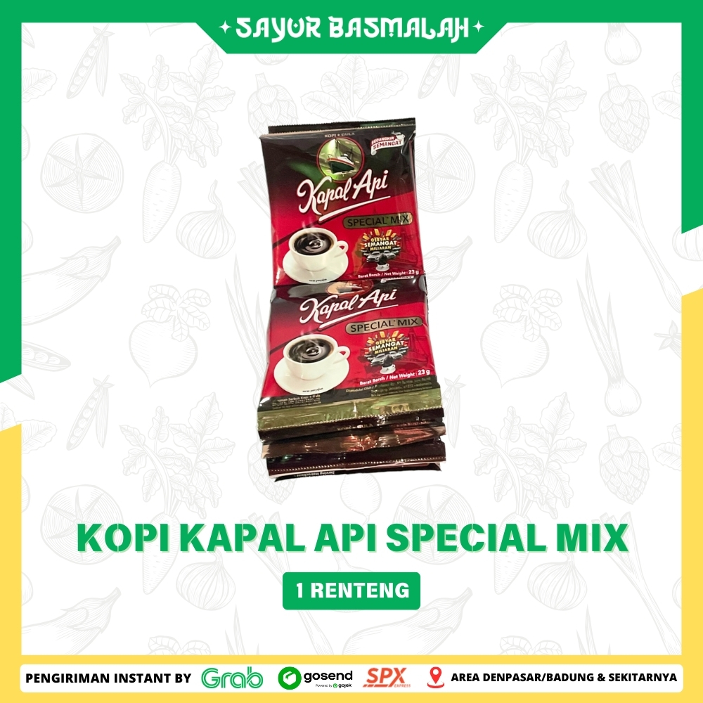 

Kopi Kapal Api Special Mik 1 Renteng - Sayur Basmalah