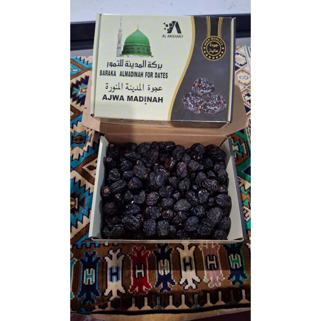 

KURMA AJWA BARAKA ALMADINAH 1KG