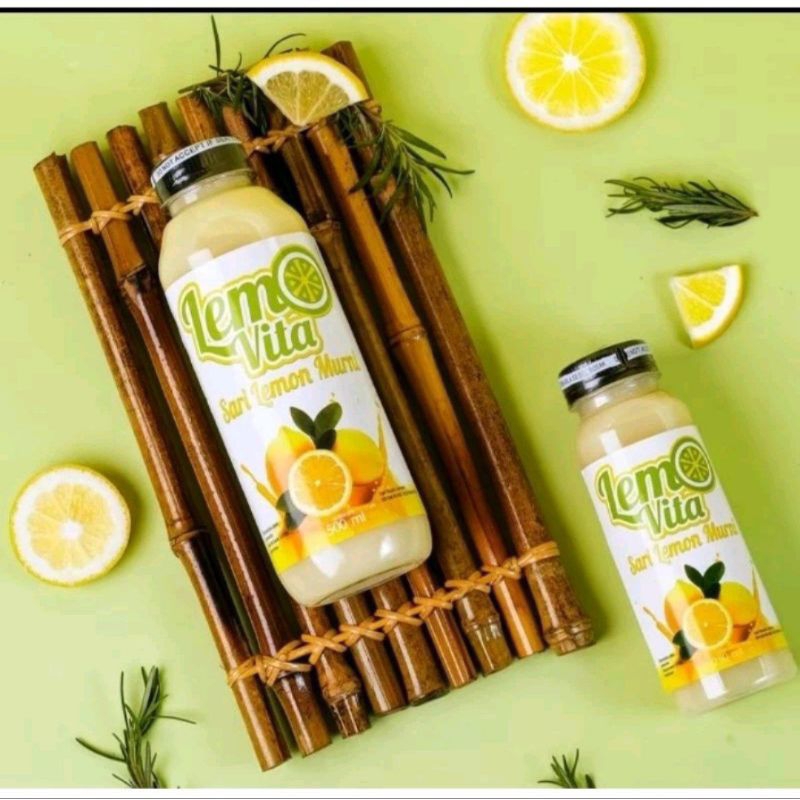 

LEMOVITA Sari Lemon Murni 250ml (BPOM) Jus Lemon 100% Murni Jus Diet