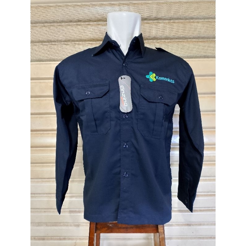 Seragam KEMENKES baju Kemenkes Nevy Panjang