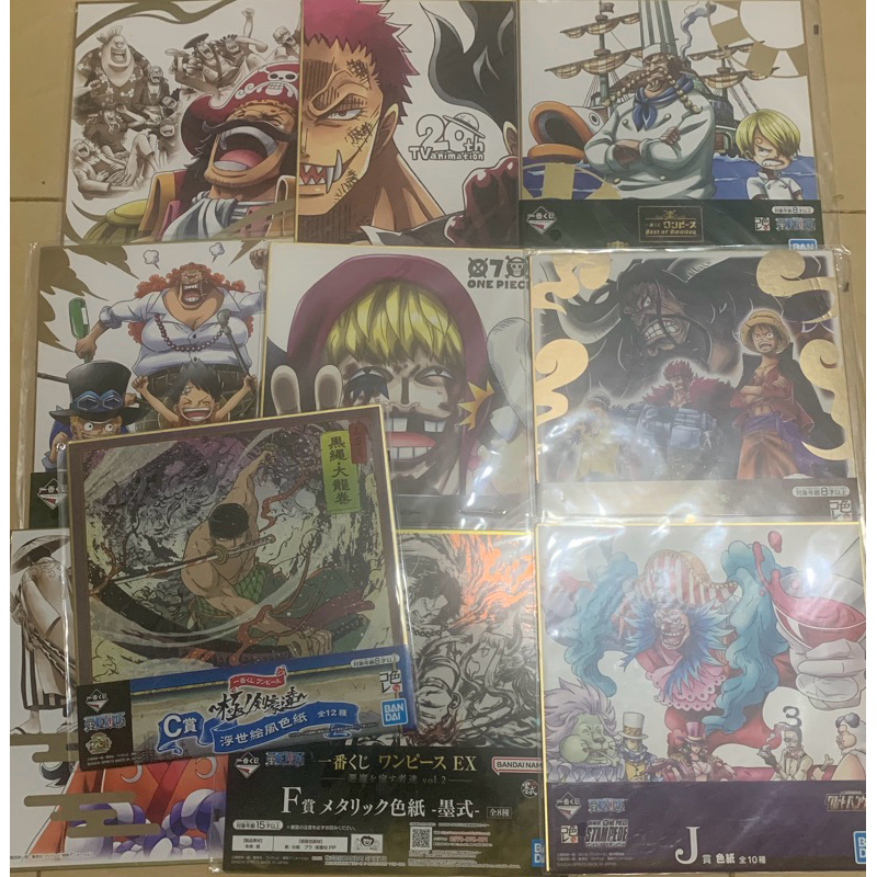 One Piece Shikishi