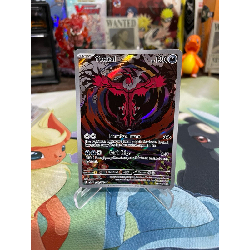 Yveltal AR 186/170, Pokemon TCG Indonesia.