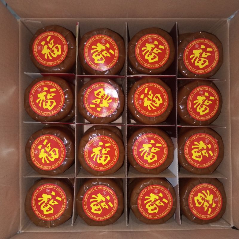 

1 dus SAMEDAY&INSTANT 250gr x 48pcs Kue Keranjang Juni Law