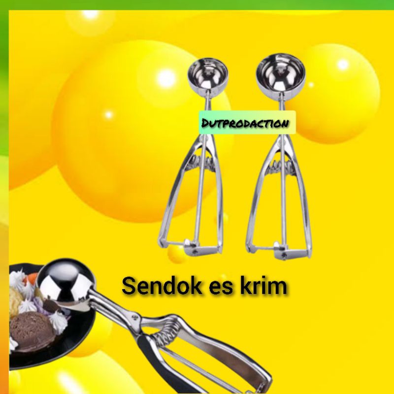 cetakan es cream cetakan es kenong, centong es cream