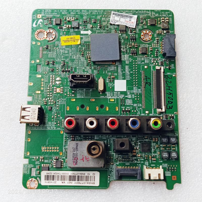 mainboard tv samsung ua22H5003AR - mobo tv samsung ua22h5003ar - motherboard tv samsung ua22h5003ar 