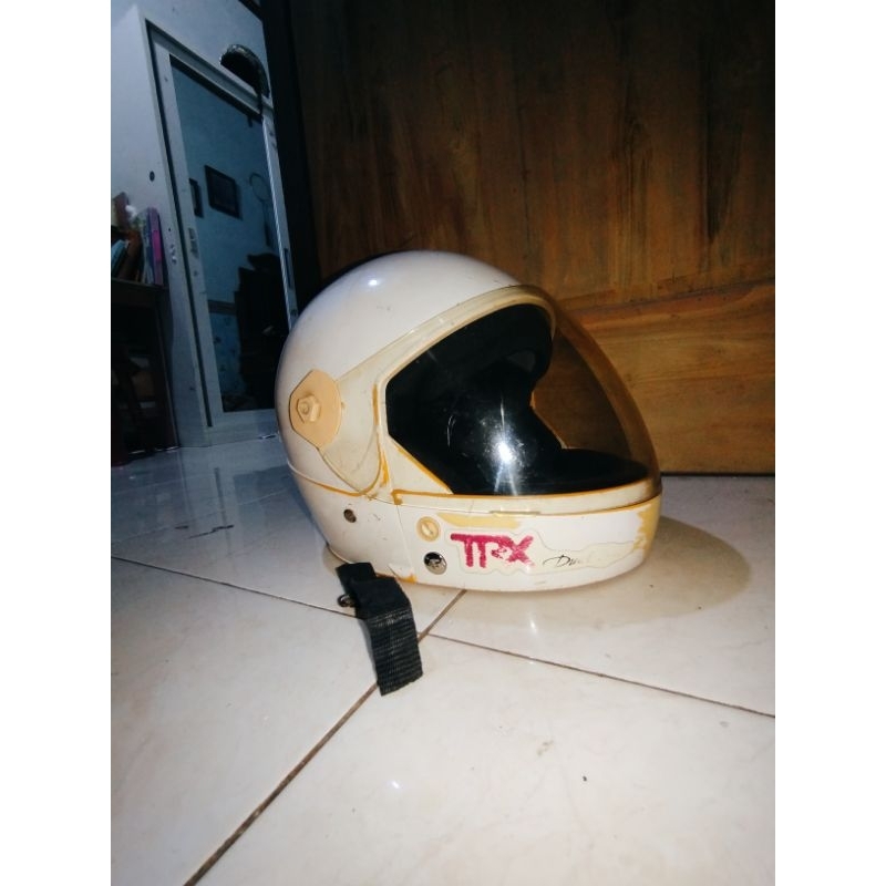 helm fullface TRX dual type(helm honda)