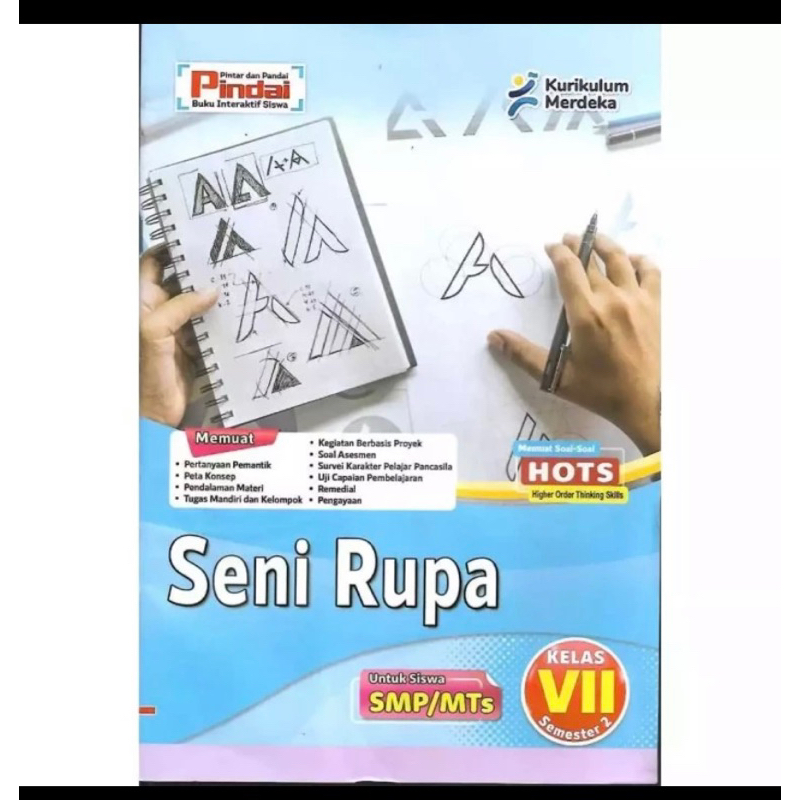 Buku LKS Seni Rupa SBK SMP / Mts Kelas 7, 8, 9 (Edisi Terbaru)