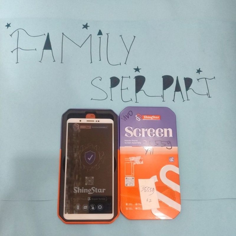 LCD TOUCHSCREEN VIVO Y71WHITE/Y71A/Y73 ORIGINAL SHINESTAR FULLSET