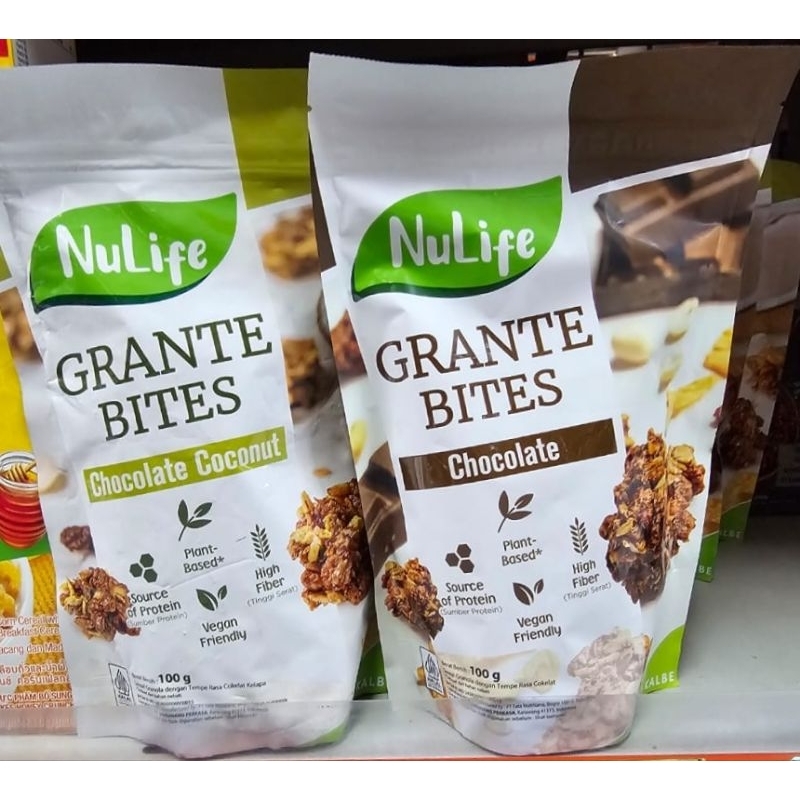 

Nulife Grante Bites Chocolate/Choconut 100 gr