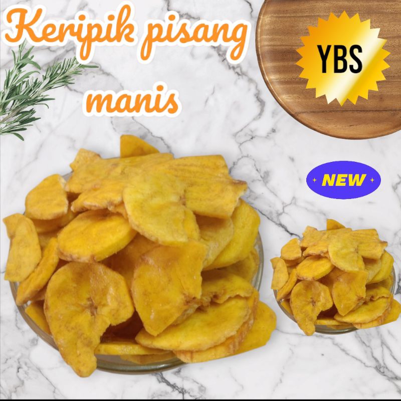 

keripik pisang manis 250gram