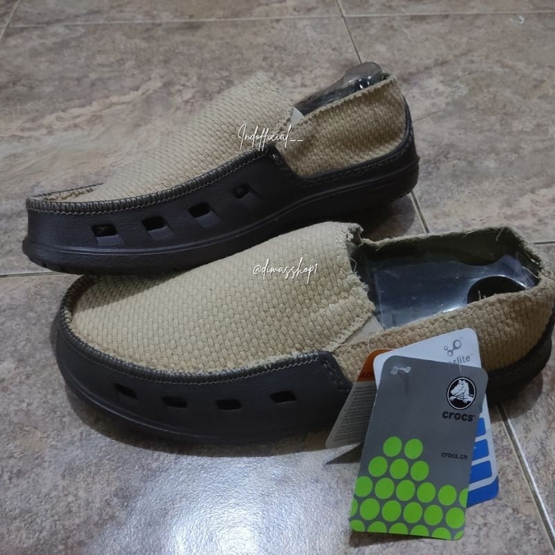 SEPATU TIDELINE CANVAS MEN CROCS SALE MURAH