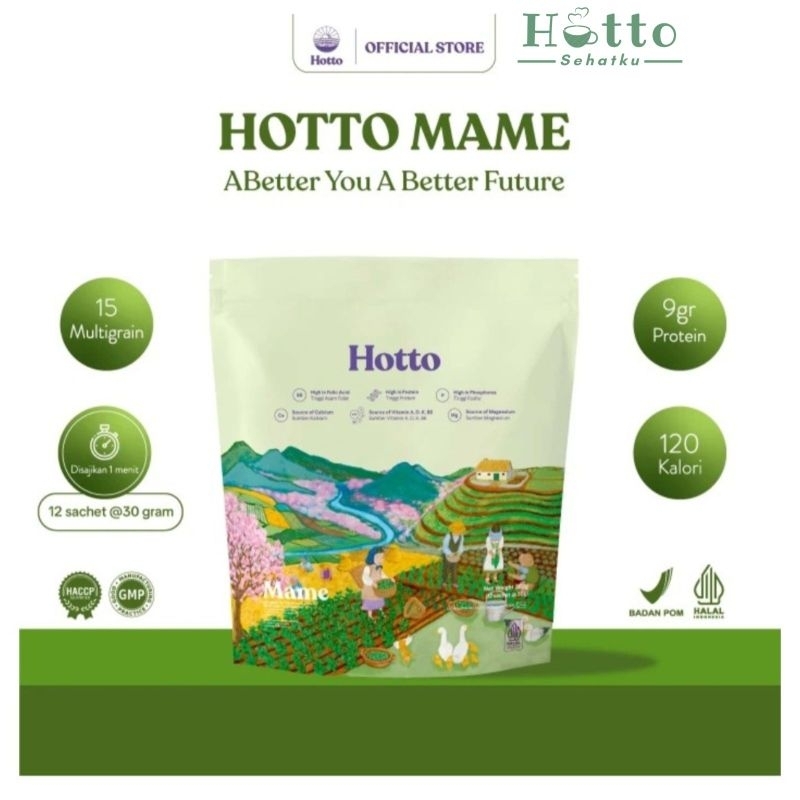 

HOTTO MAME PROTEIN MULTIGRAIN WITH EDAMAME (SACHET)