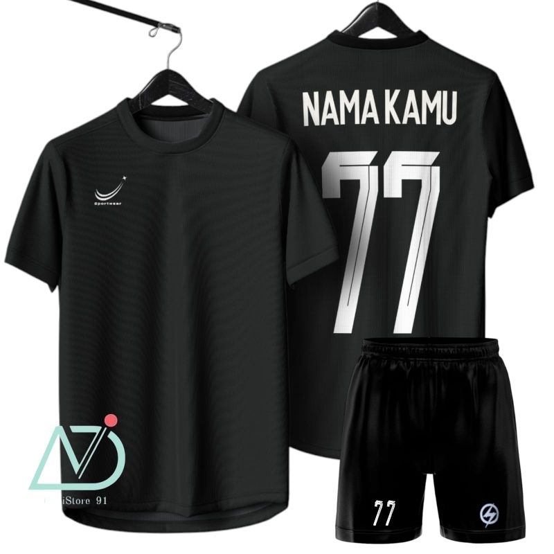 BAJU OLAHRAGA OUT DOR  POLOS  one set Jersy Futsal SEPAK BOLA BADMINTON VOLLY VOLI JOGGING LARI