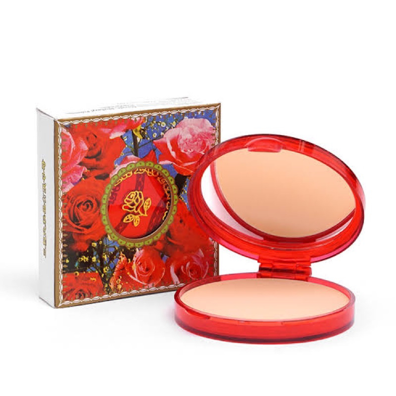 Fanbo Rose Bedak Padat no 4 Ochre