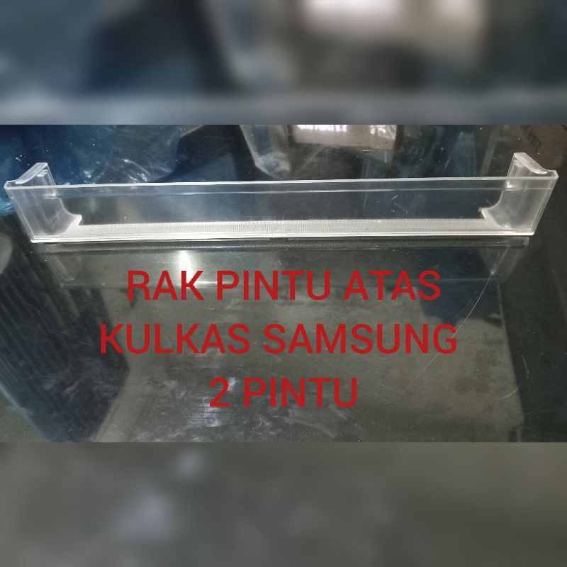 RAK PINTU ATAS FRIZEER KULKAS SAMSUNG INVERTER 2 PINTU.MODEL RT32FARCDSA.SECOND ORIGINAL