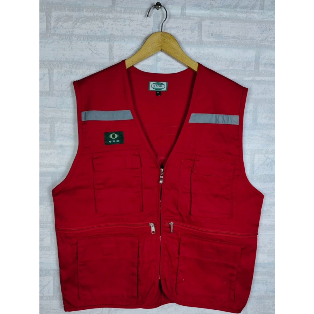 ILTERU UTILITY SAFETY TACTICAL VEST SIZE XL