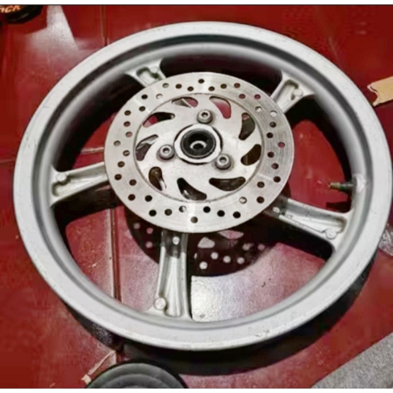 VELG DEPAN YAMAHA SOUL GT GARUDA 125 CC ASLI ORIGINAL COPOTAN