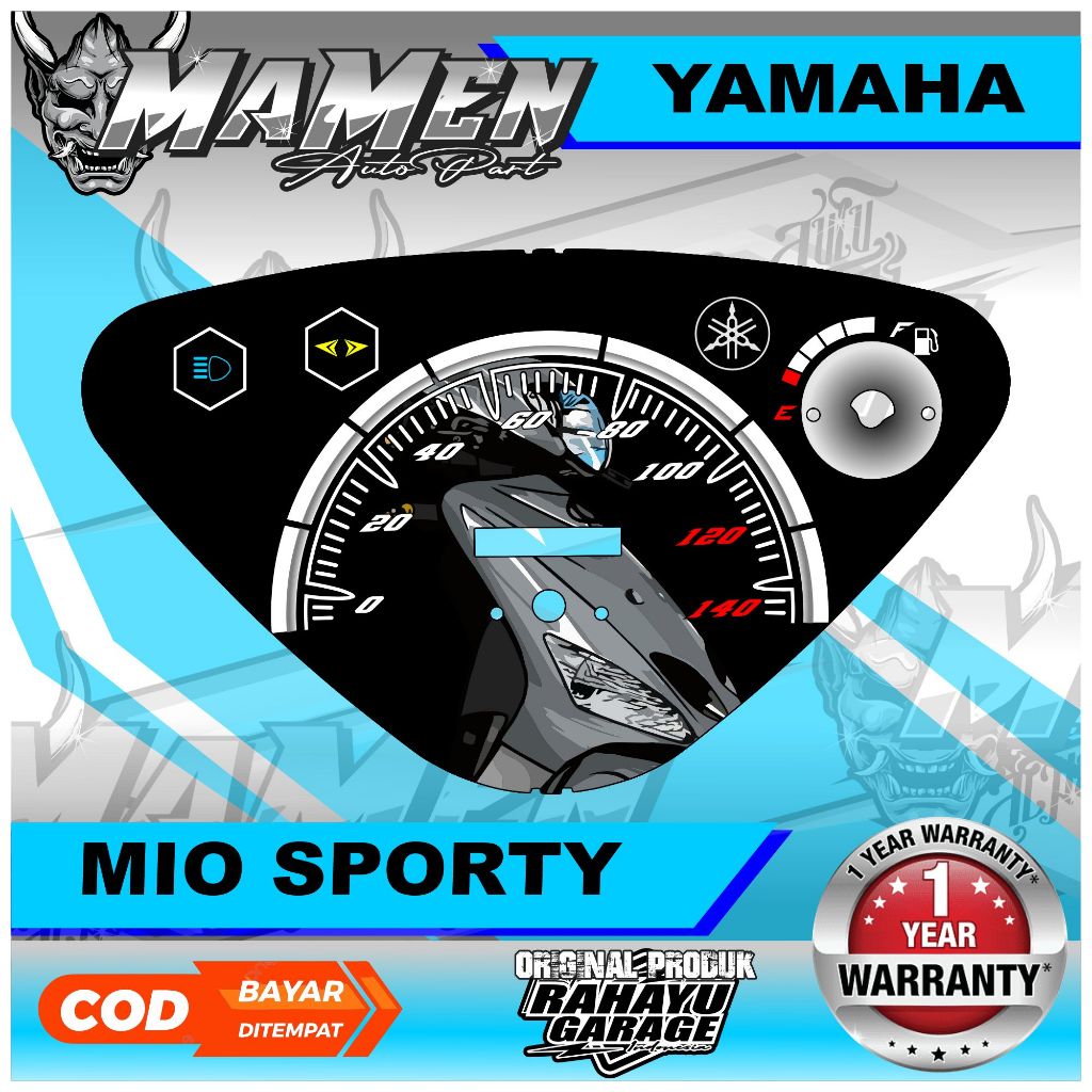 PAPAN SPEEDOMETER CUSTOM YAMAHA MIO SPORTY