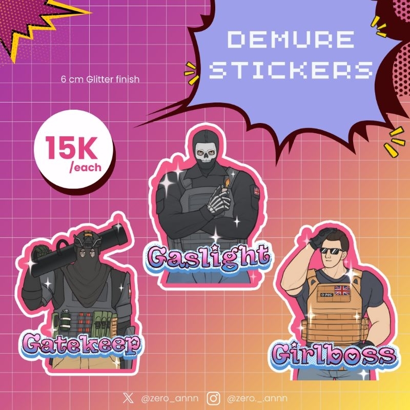 

Call Of Duty Sticker - Fan Merch Glitter & Doff Sticker