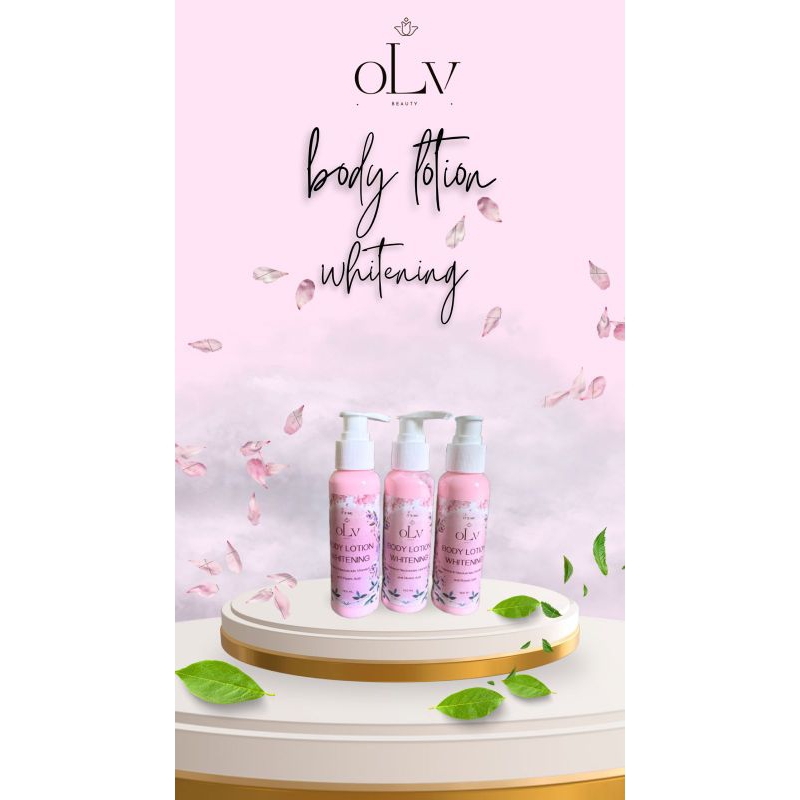 OLVBEAUTY LOTION PEMUTIH BADAN BPOM AMAN UNTUK BUSUI (FREE GIFT)