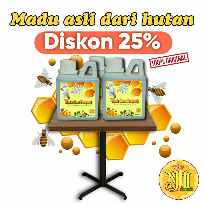 

Madu alam Jampang 460 ml langsung dari hutan panen secara tradisional MADU ASLI / MADU HUTAN / MADU MURNI / MADU ALAM