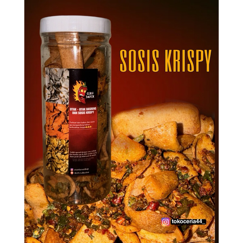 

SOSIS KRISPY PEDAS || SNACK CERIA 500ml
