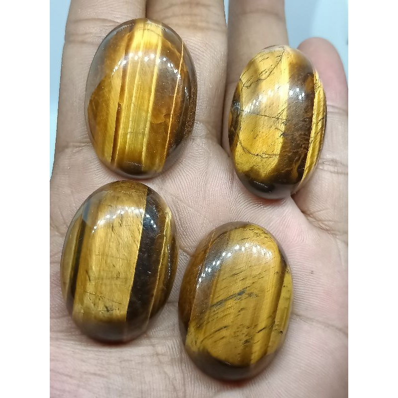 Batu Tiger Eye , Biduri Sepah , Bulu Macan , Jumbo