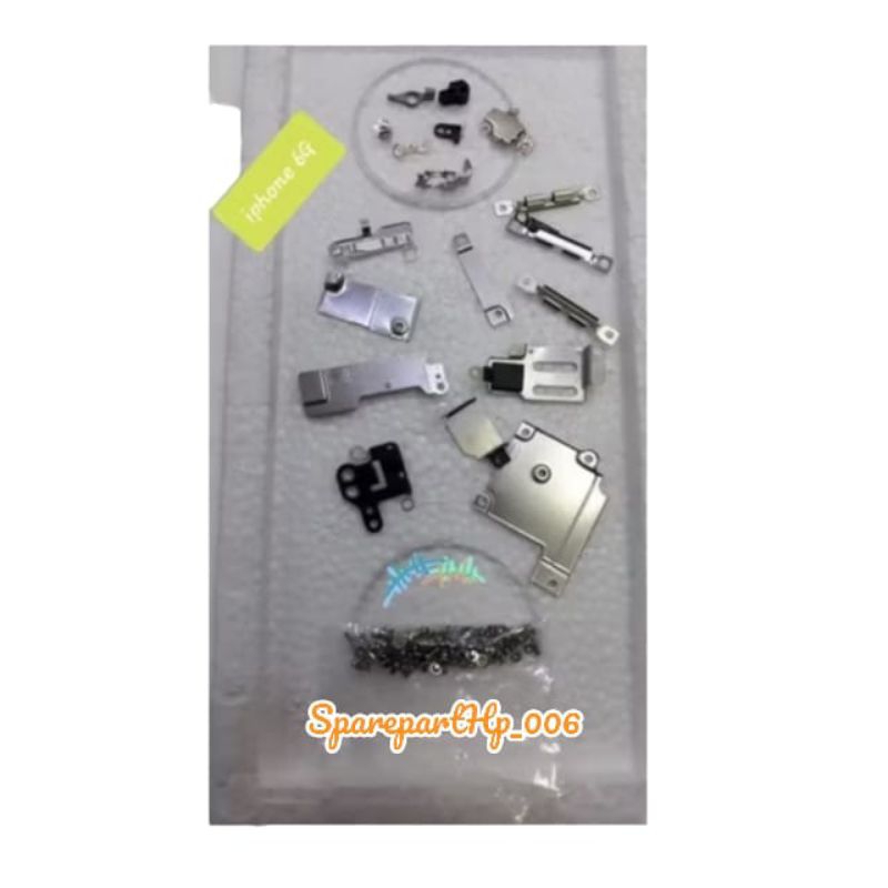 PLAT SET IPHONE 6G PLAT TUTUP BELAKANG MESIN HP IPHONE PLUS BAUT ORI
