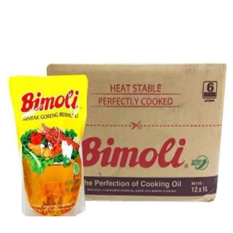 

Bimoli Minyak Goreng 1 Dus isi 12 x 1Liter Termurah Terlaris