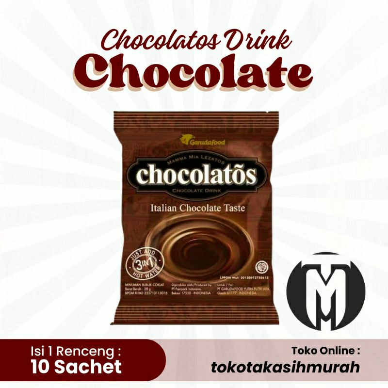 

Chocolatos Chocolate Drink 1 Renceng (10 Sachet)