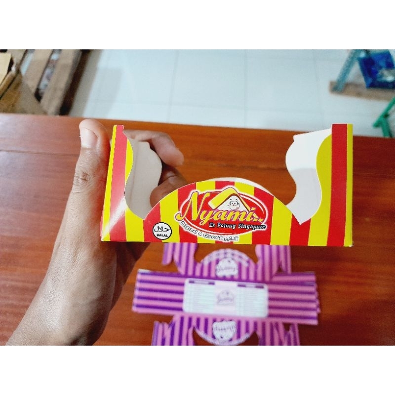 Kemasan Es Potong Singapore Unik