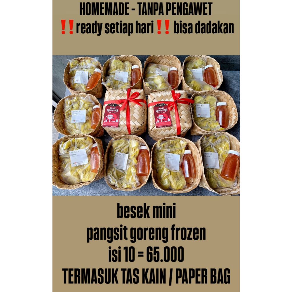 

BESEK PANGSIT / PRAWN BALLS FROZEN HAMPERS NATAL / CHRISTMAS EDITION