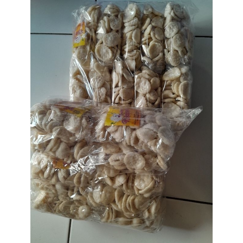 

Krupuk Bawang Bulat Gurih Renyah