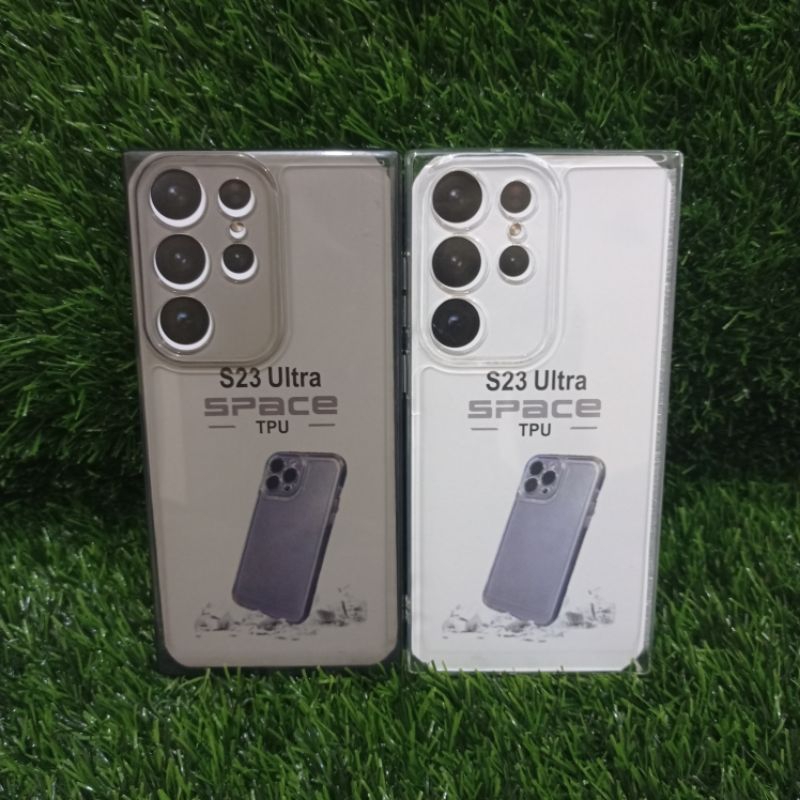 SOFTCASE CASING BENING TELASPARAN TYPE SAMSUNG S 23 ULTRA PELINDUNG BELAKANG NYA HP DAN CAMERA READY