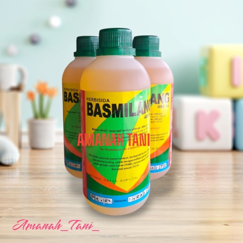 Basmilang 480 SL – Herbisida Sistemik Pembasmi Gulma Daun Lebar & Rumput, Aksi Cepat