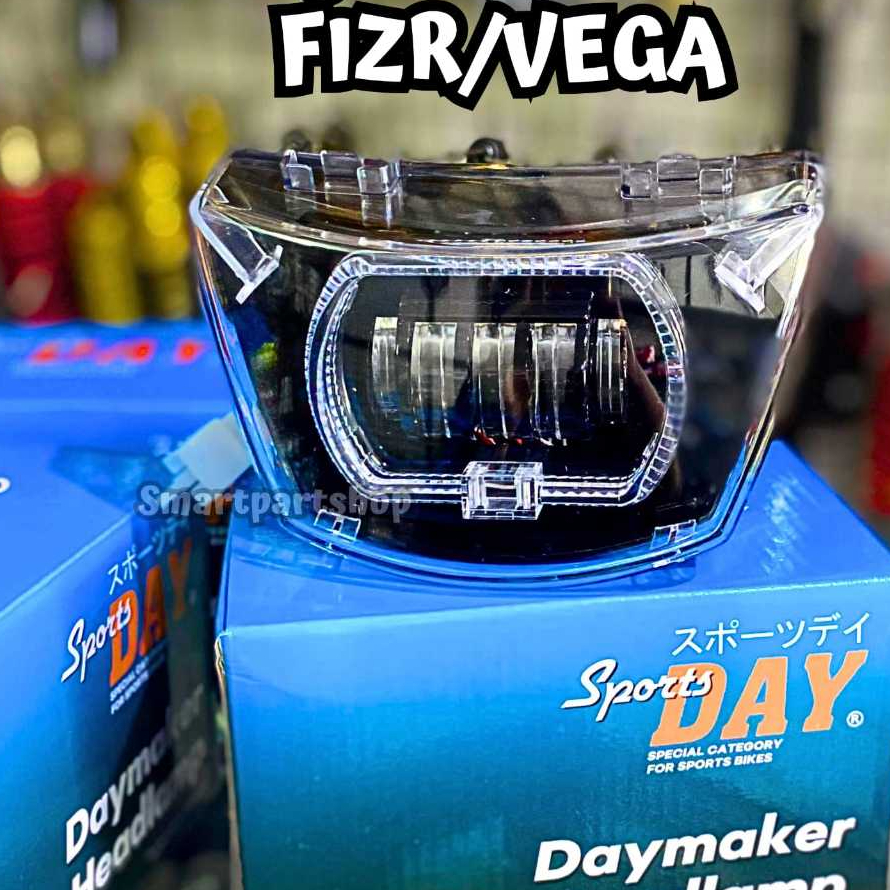 HEADLAMP LAMPU DEPAN FIZR LED LAMPU DEPAN VEGA LAMA LAMPU LED PNP FIZR F1Z R SPORTSDAY