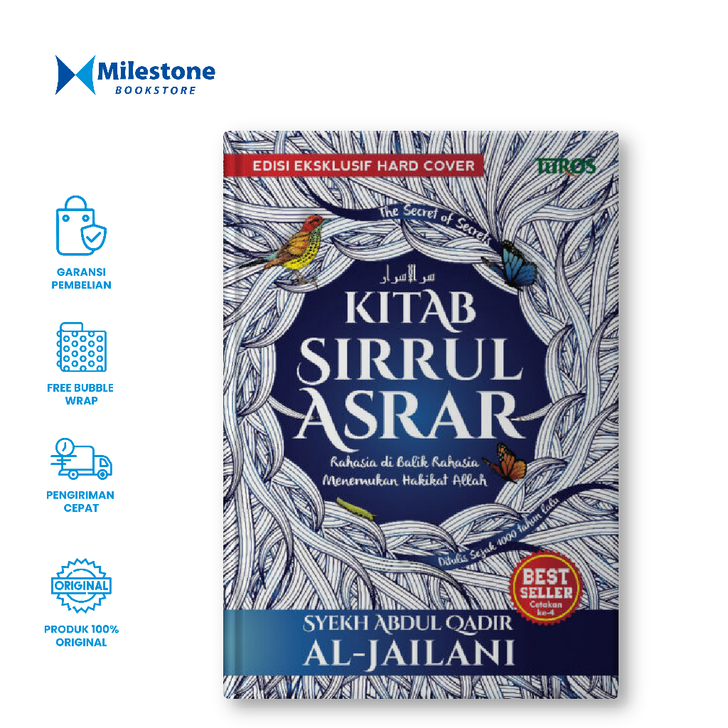 Buku Terjemah KITAB SIRRUL ASROR - The Secret of Secrets Menemukan Hakikat Allah Abdul Qadir al Jail
