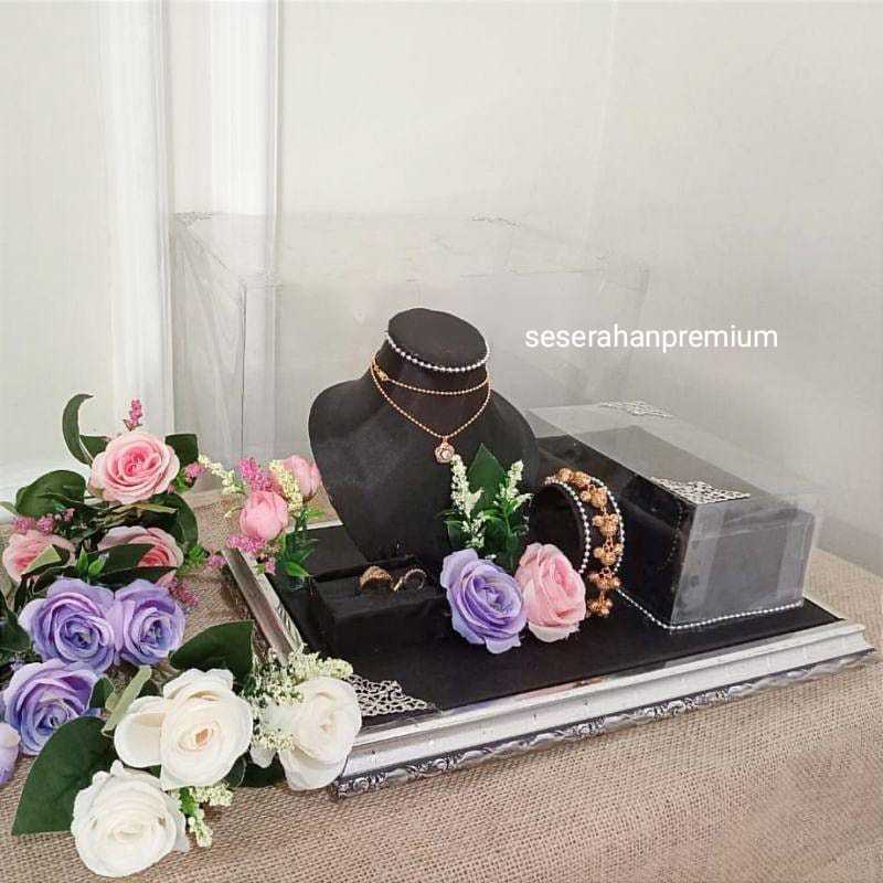 Tempat Mahar Pernikahan Nampan Fiber Tutup Box Mika Set Tempat Mahar Pernikahan Kotak Mahar Tempat K