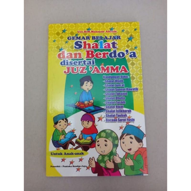 Buku Gemar Belajar Shalat & Juz'amma Anak Kuning