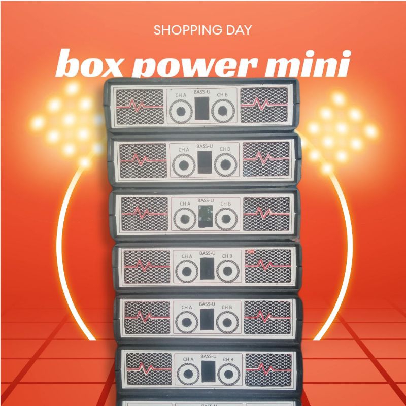 box power amplifer mini x8