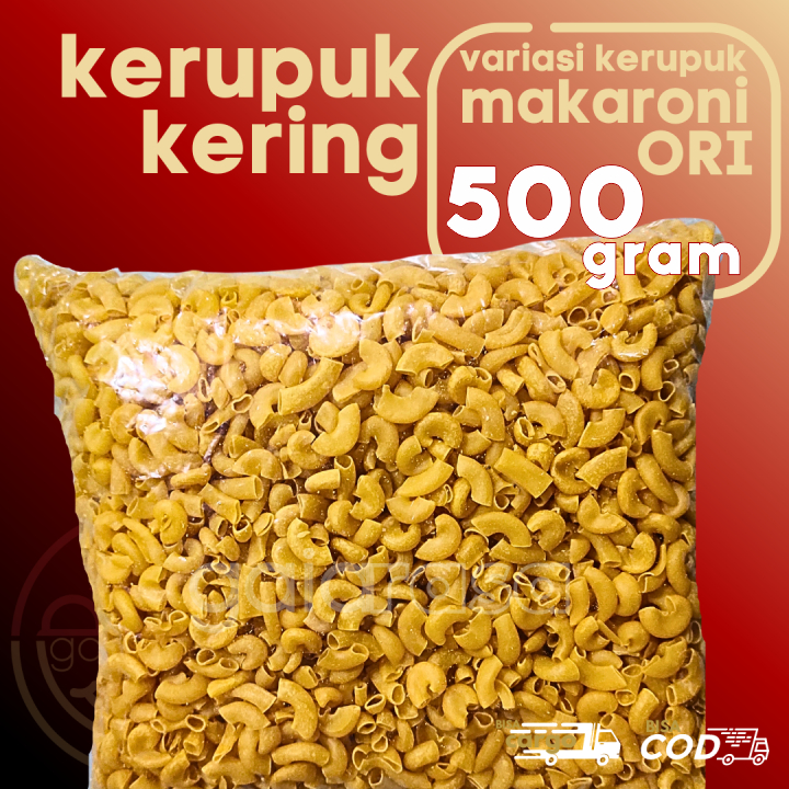 

Makaroni Mentah Kering isi 500g by GaiaRasa