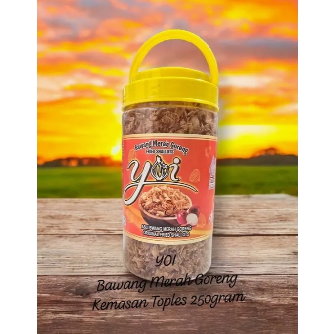 

Bawang Merah Goreng kemasan 250g/YOI Pusat Bagor/asli bawang goreng