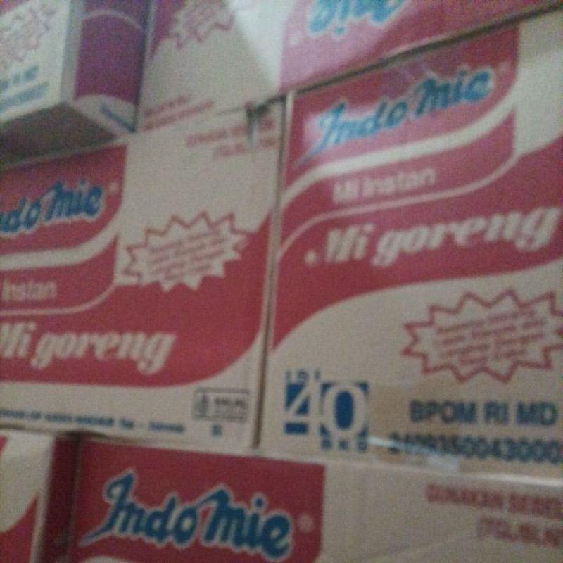 

Indomie goreng 1 dus @40pcs