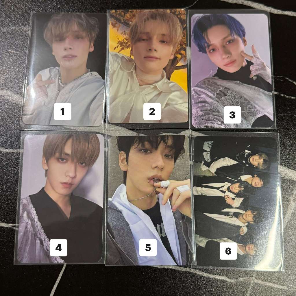 Photocard Official Tomorrow x Together PC Poca TXT Tubatu Yeonjun Soobin Beomgyu Taehyun Huening Kai